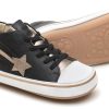 Shoes Tip Toey Joey Boy'S Casual Shoes | Tip Toey Joey Girl'S And Boy'S Shooting Star Sneakers, Black Galaxy/Gold Metallic