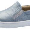 Shoes Old Soles Boy'S Casual Shoes | Old Soles Dressy Hoff Leather Sneakers, Dusty Blue Weave