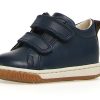 Shoes Naturino Girl'S Casual Shoes | Naturino Falcotto Girl'S & Boy'S Haley Vl Nappa Spazz Sneakers - Indigo/Dark Brown