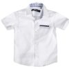 Clothes Attic 21 | Attic 21 Short Sleeve Hsh4212 Dress Shirt - Off White