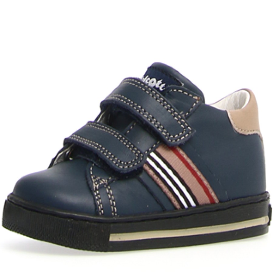 Shoes Naturino Boy'S Casual Shoes | Naturino Falcotto Boy'S And Girl'S New Leryn Fashion Sneakers, Navy/Mou