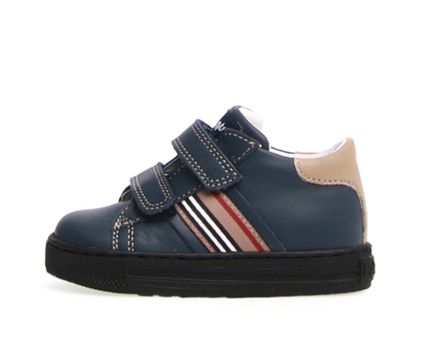 Shoes Naturino Boy'S Casual Shoes | Naturino Falcotto Boy'S And Girl'S New Leryn Fashion Sneakers, Navy/Mou