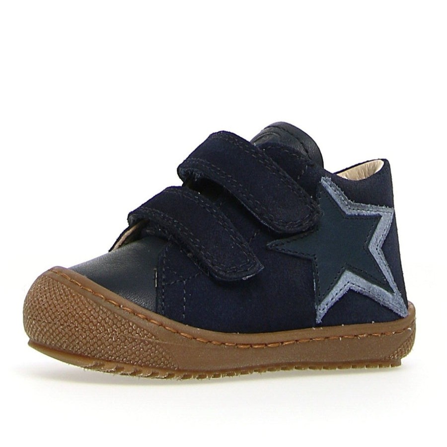 Shoes Naturino Boy'S Casual Shoes | Naturino Girl'S & Boy'S Flexy Vl Nappa Suede Spazz. Sneakers - Navy