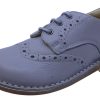 Shoes Eureka Boy'S Casual Shoes | Eureka Boy'S Grey Handcrafted Leather Oxford