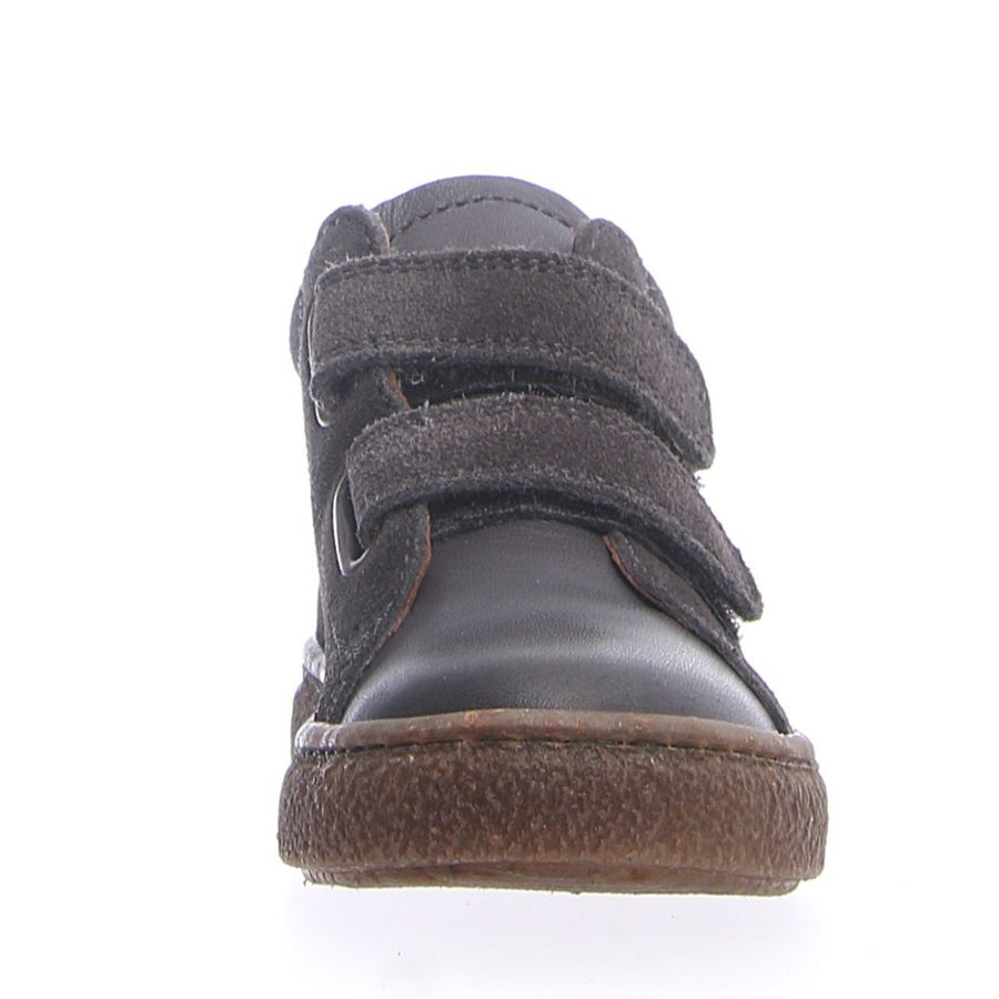 Shoes Naturino Boy'S Casual Shoes | Naturino Boy'S Albus Star Vl Nappa/Velour Spazz. Sneaker Shoes - Antracite/Storm