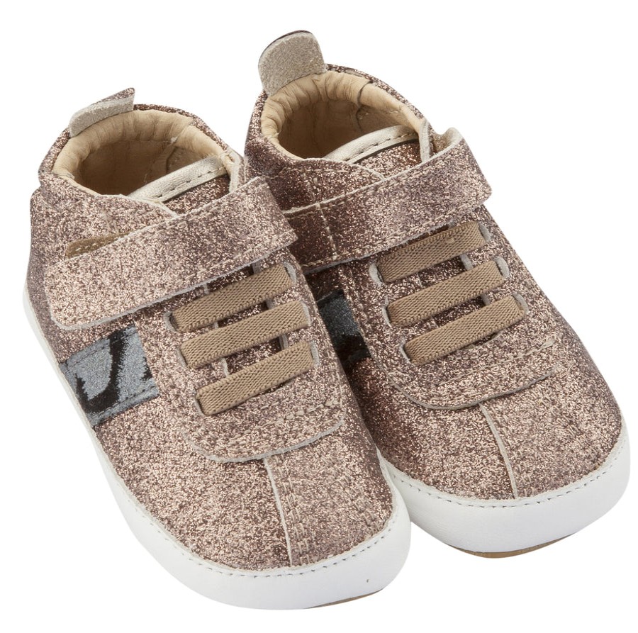 Shoes Old Soles Boy'S Casual Shoes | Old Soles Girl'S And Boy'S Crispy, Glam Choc / Cat-Silver