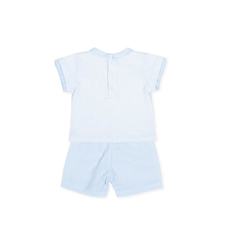 Clothes Tutto Piccolo | Tutto Piccolo Blue Tops And Shirts