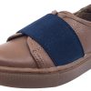 Shoes Venettini Boy'S Casual Shoes | Venettini Boy'S Dark Tan Zane Slip-On Sneaker