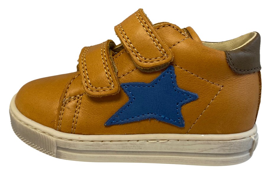 Shoes Naturino Boy'S Casual Shoes | Naturino Falcotto Boy'S Sasha Vl Nappa Spazz. Fashion Sneakers, Zucca/Azzurro/Topo