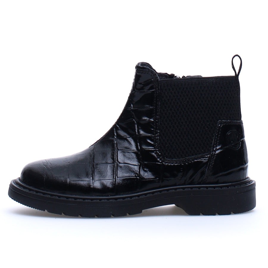 Shoes Naturino Boy'S Boots | Naturino Girl'S & Boy'S Wren Cocco Boot Shoes - Black