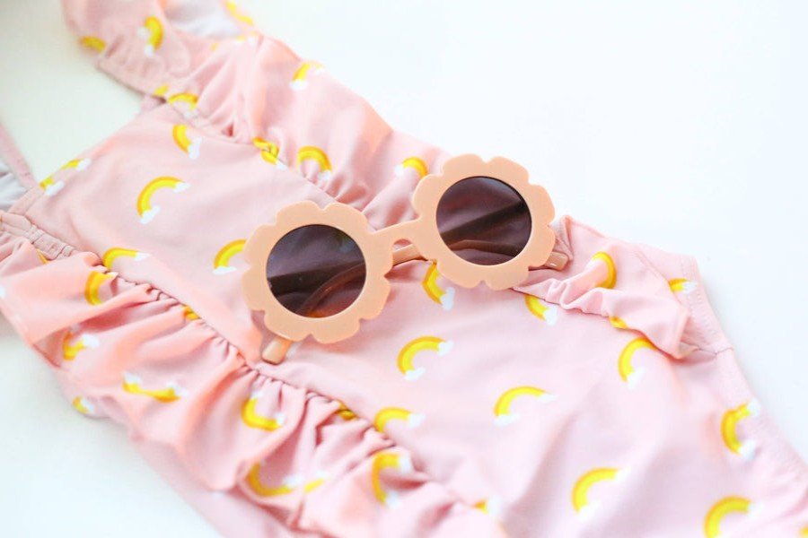 Clothes Blueberry Bay | Blueberry Bay Flower Sunglasses, Blush