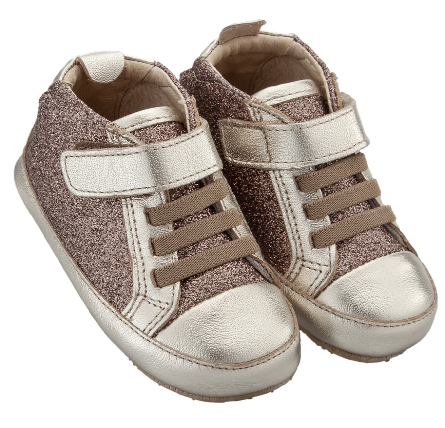 Shoes Old Soles Boy'S Casual Shoes | Old Soles Girl'S & Boy'S Glam Gal Sneakers - Glam Choc/Titanium