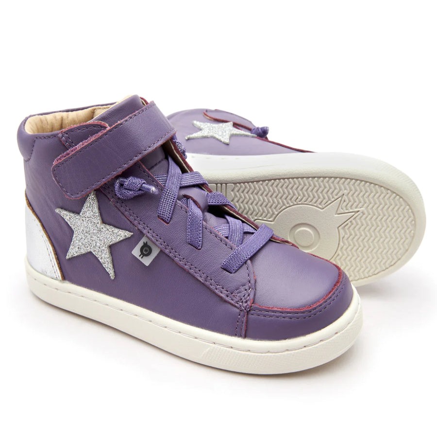 Shoes Old Soles Girl'S Casual Shoes | Old Soles Girl'S 6104 Champster Sneakers - Lavender/Silver/Glam Argent