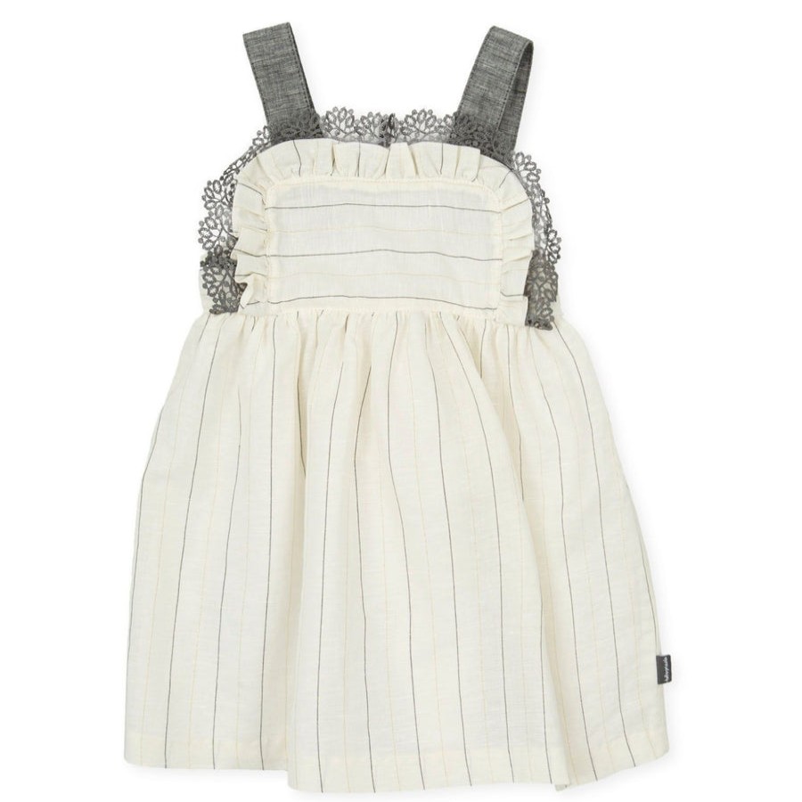 Clothes Tutto Piccolo | Tutto Piccolo 1238 Dress - Chemical White