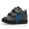 Shoes Naturino Boy'S Casual Shoes | Naturino Falcotto Boy'S & Girl'S Salazar Vl Calf Sneaker Shoes - Anthracite/Pacifico