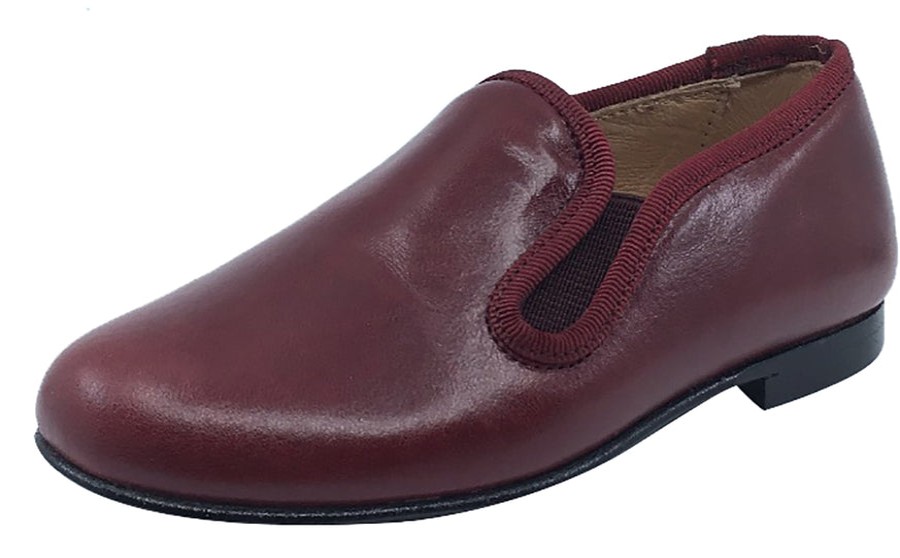 Shoes Hoo Shoes Boy'S Casual Shoes | Hoo Shoes Smoking Loafer, Burgundy