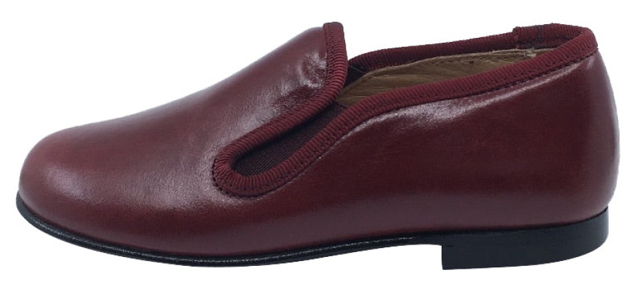 Shoes Hoo Shoes Boy'S Casual Shoes | Hoo Shoes Smoking Loafer, Burgundy