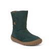 Shoes Froddo Boy'S Boots | Froddo Kid'S Barefoot Tex Suede Waterproof Boots - Petroleum