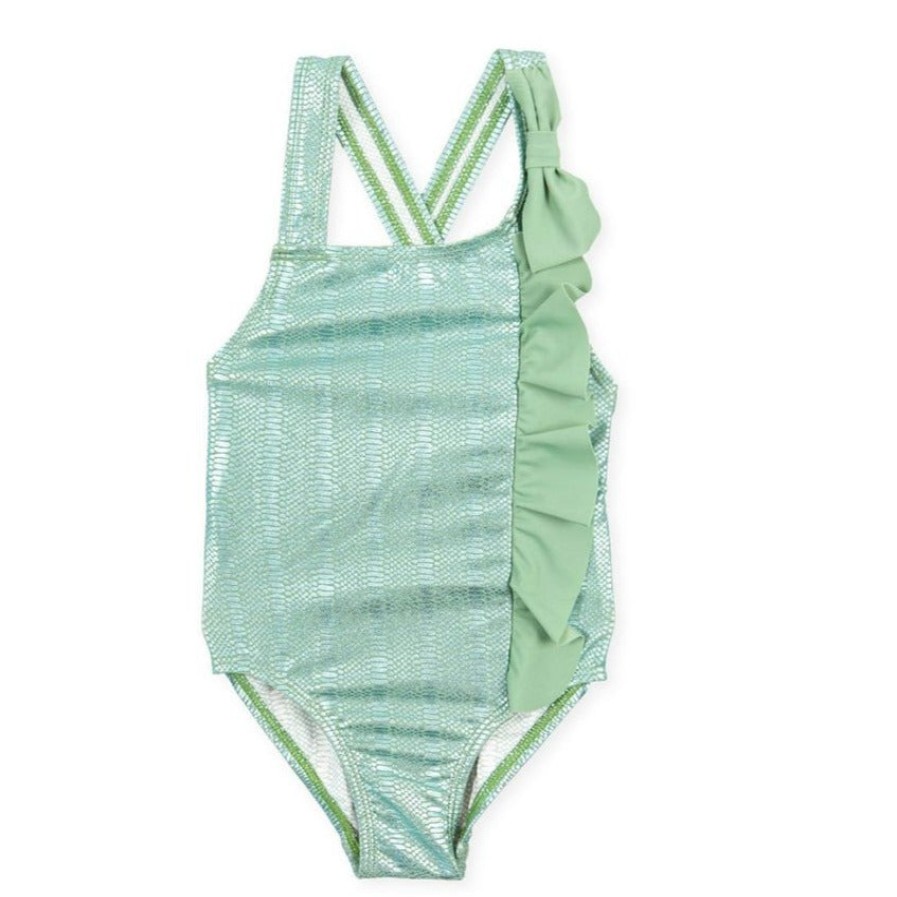 Clothes Tutto Piccolo | Tutto Piccolo 1077 Swimsuit - Khaki