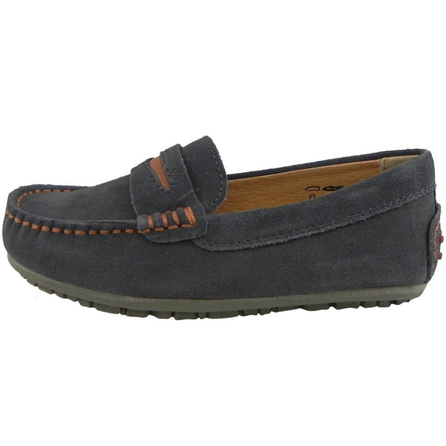 Shoes Umi Boy'S Casual Shoes | Umi Boy'S Dark Gray David Loafer