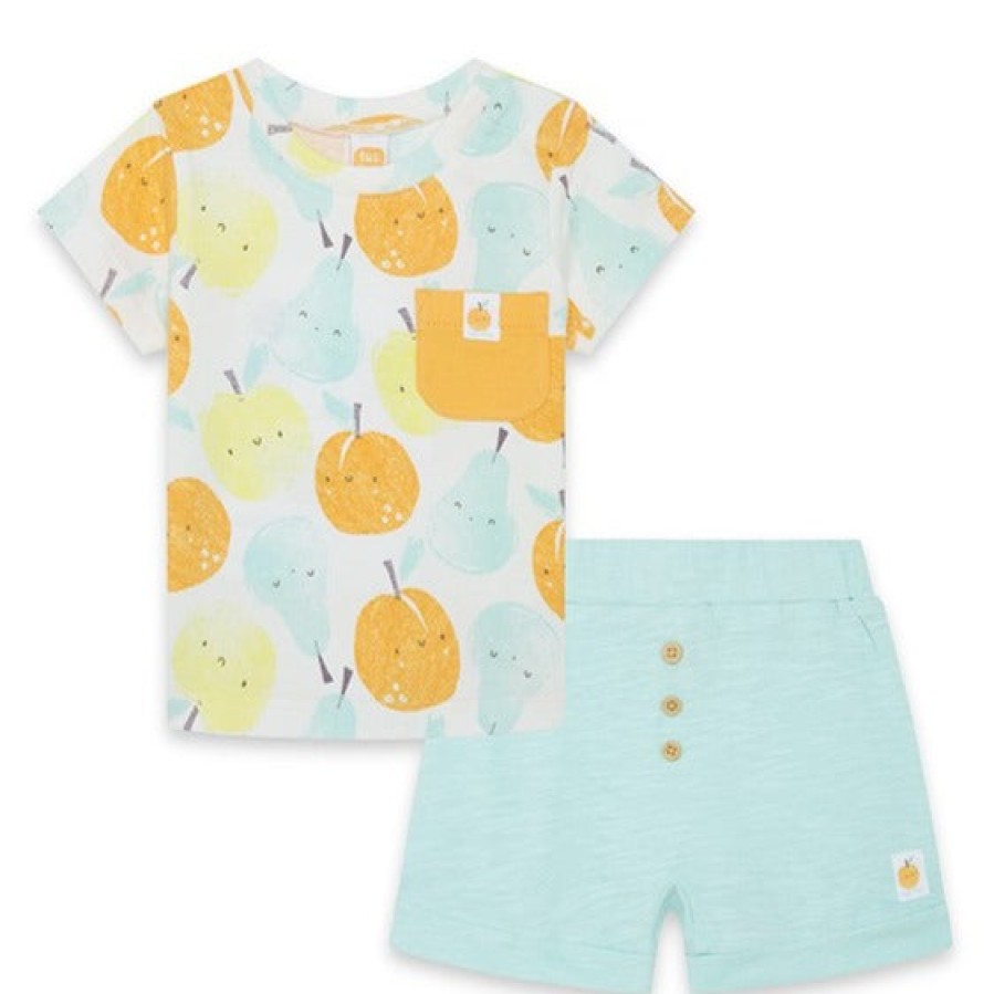 Clothes Tuc Tuc | Tuc Tuc Picnic Time Shorts Set, Blue