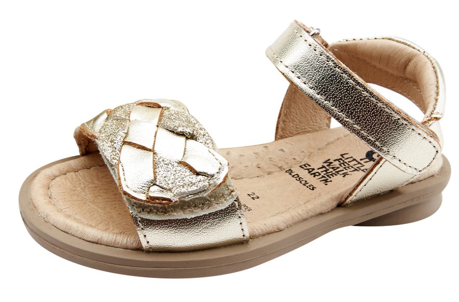 Shoes Old Soles Girl'S Sandals | Old Soles 551 Girl'S Harlequin Sandal, Gold/Glam Gold