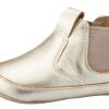 Shoes Old Soles Boy'S Casual Shoes | Old Soles Boy'S And Girl'S Bambini Local Leather Slip On Bootie - Gold