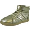 Shoes Old Soles Boy'S Casual Shoes | Old Soles Girl'S And Boy'S 329 Gold Cheer Leader High Top Sneaker