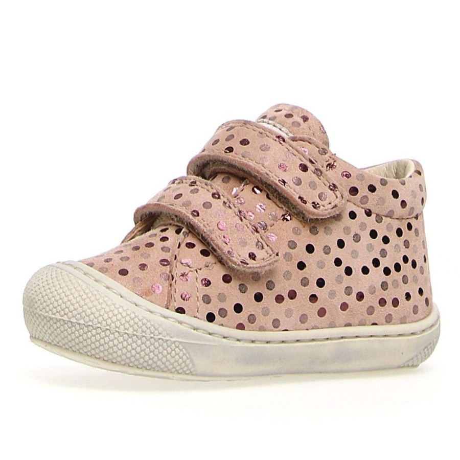 Shoes Naturino Girl'S Casual Shoes | Naturino Girl'S Cocoon Vl Nappa Sh.Pois Sneakers - Rose