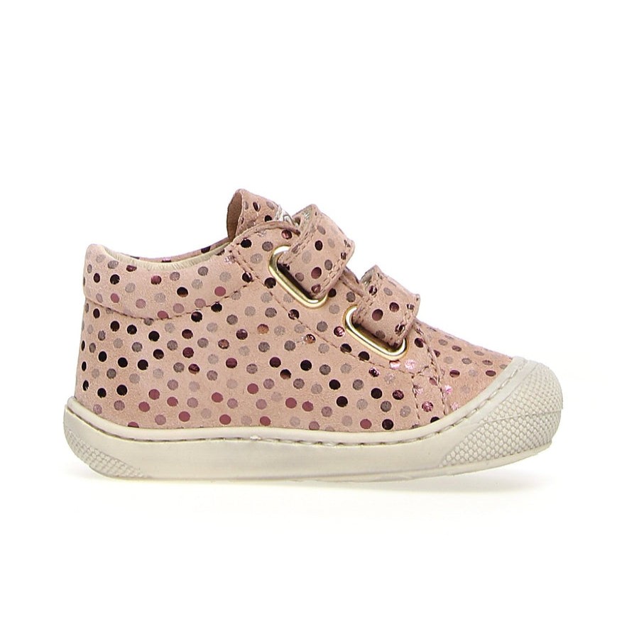 Shoes Naturino Girl'S Casual Shoes | Naturino Girl'S Cocoon Vl Nappa Sh.Pois Sneakers - Rose