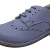 Shoes Eureka Boy'S Dress Shoes | Eureka Boy'S Grey Handcrafted Leather Oxford