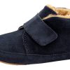 Shoes Old Soles Boy'S Casual Shoes | Old Soles Boy'S & Girl'S 0044R Shloofy Sneaker Booties - Navy Suede