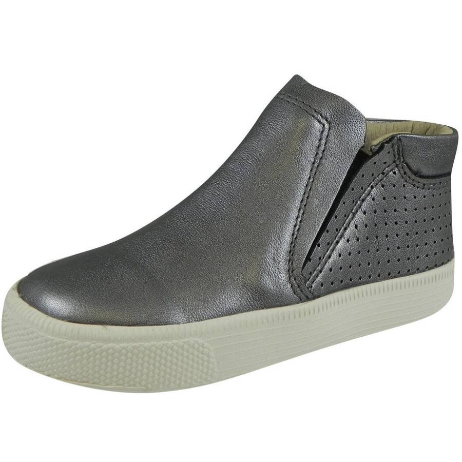 Shoes Old Soles Boy'S Casual Shoes | Old Soles Girl'S & Boy'S 1046 Rich Silver Urban Crew Sneaker