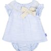 Clothes Tutto Piccolo | Tutto Piccolo 8210 Dress With Briefs - Blue