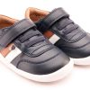 Shoes Old Soles Boy'S Casual Shoes | Old Soles Boy'S 8013 Play Ground Casual Shoes - Navy / Tan / Snow