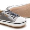 Shoes Tip Toey Joey Boy'S Casual Shoes | Tip Toey Joey Boy'S And Girl'S Funky Sneakers, Old Silver/White