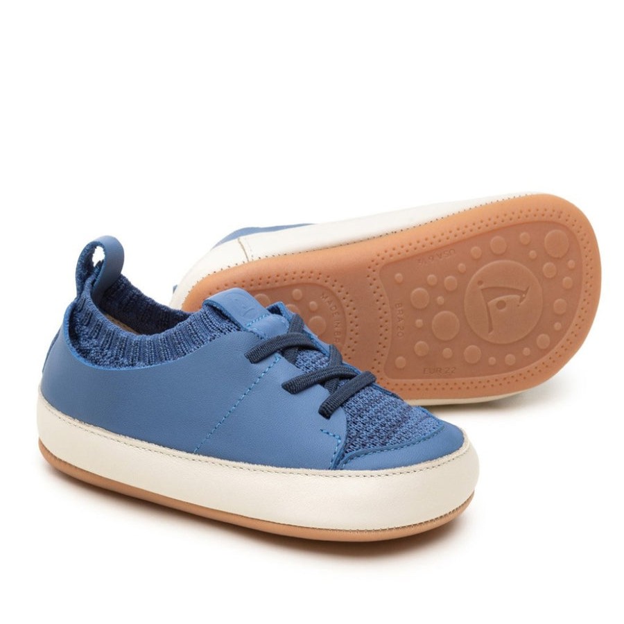 Shoes Tip Toey Joey Boy'S Casual Shoes | Tip Toey Joey Girl'S And Boy'S Snuggy Sneakers, Azul