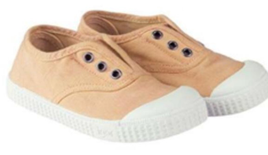 Shoes Igor Girl'S Casual Shoes | Igor Berri Boy'S And Girl'S Laceless Canvas Shoes - Apricot