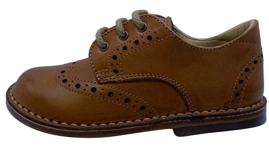 Shoes Eureka Boy'S Casual Shoes | Eureka Boy'S And Girl'S Box Naturale Handcrafted Leather Oxford