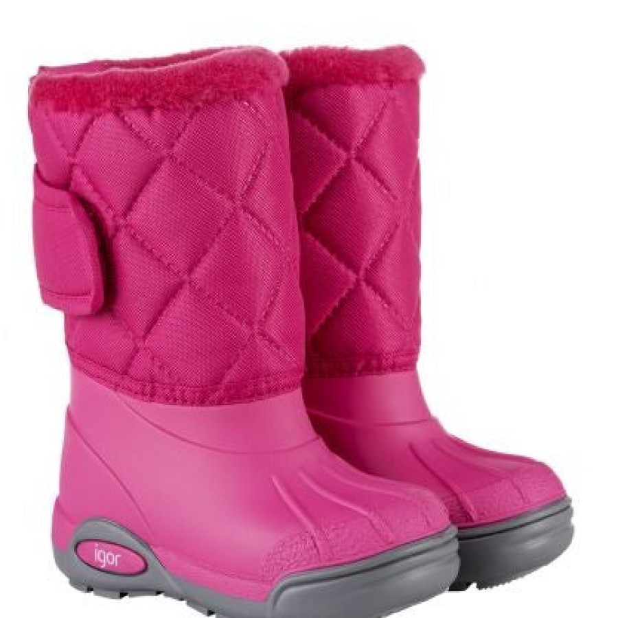 Shoes Igor Girl'S Boots | Igor Girl'S Topo Ski Snow Boots, Fucsia