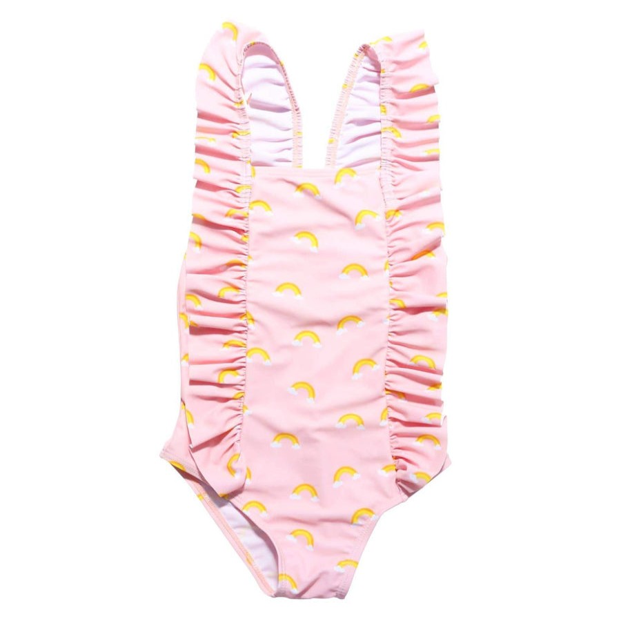 Clothes Blueberry Bay | Blueberry Bay Rainbow Hollow One Piece Swimsuit