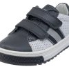 Shoes Naturino Boy'S Casual Shoes | Naturino Girl'S And Boy'S Seam Vl Vit/Vit.Forato Sneakers, Nero-Bianco