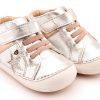 Shoes Old Soles Girl'S Casual Shoes | Old Soles Girl'S 4099 Rad Pave Casual Shoes - Silver / Copper / Glam Argent