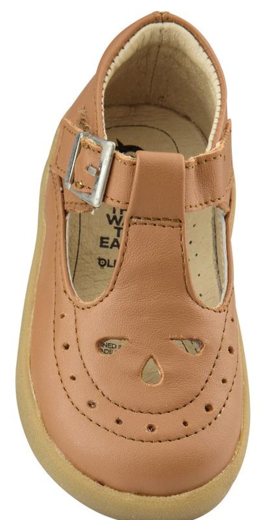 Shoes Old Soles Girl'S Dress Shoes | Old Soles Girl'S 5011 Royal Shoe Premium Leathert-Strap Sneaker Shoe, Tan