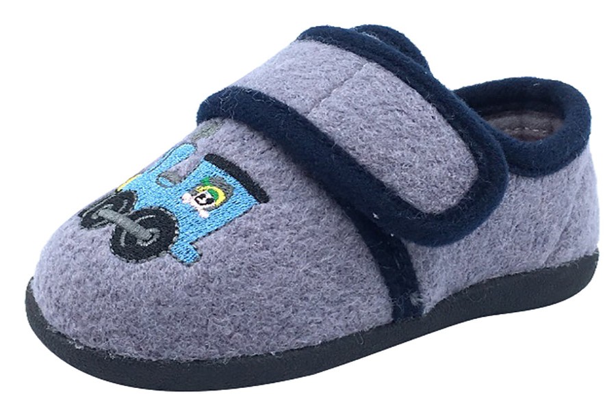 Shoes Foamtreads Boy'S Casual Shoes | Foamtreads Boy'S And Girl'S Comfie Slipper, Grey